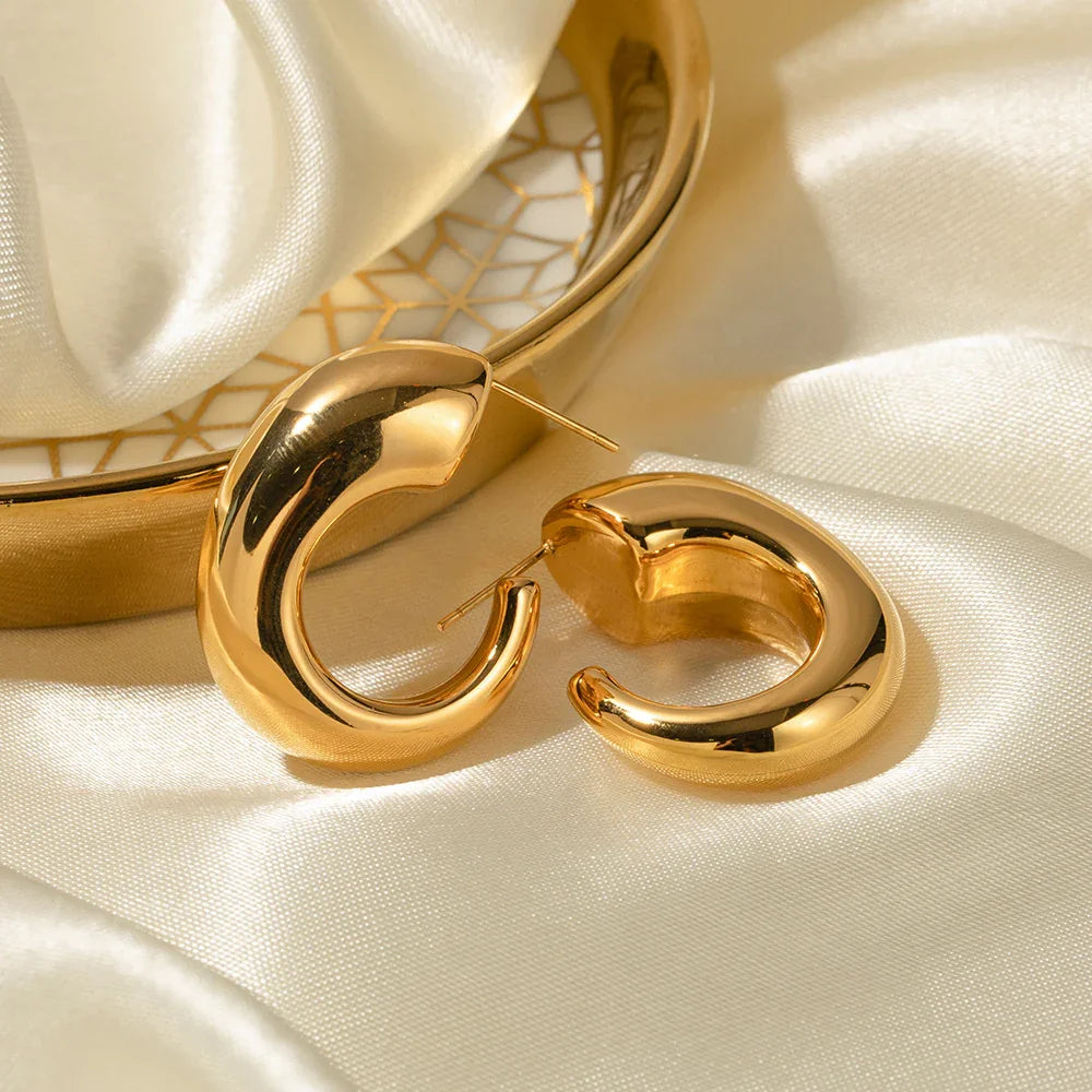 [Amore]Alice Gold Earrings