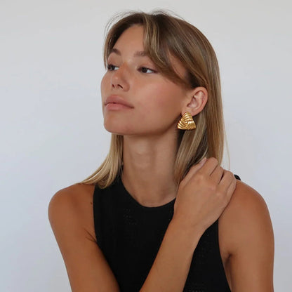 [Amore]Brigitte Gold Earrings