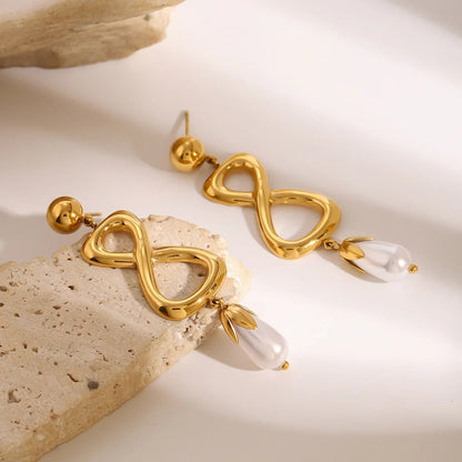 [Amore]Kaylee Freshwater Pearl Earrings
