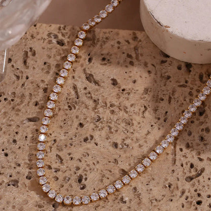 [Amore]Isolde Diamond Tennis Necklace