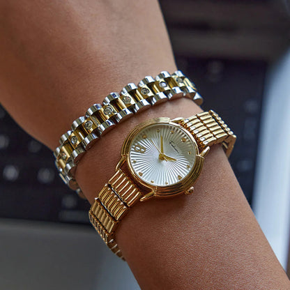 [Amore]Gold Watchband Bracelet