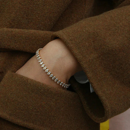 [Amore]Wisteria Diamond Tennis Bracelet