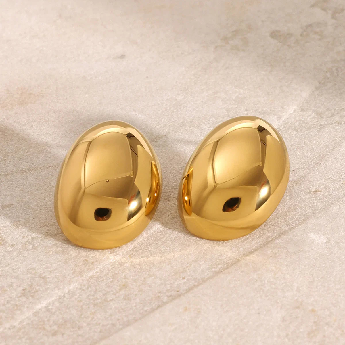 [Amore]Callista Gold Bean Earrings