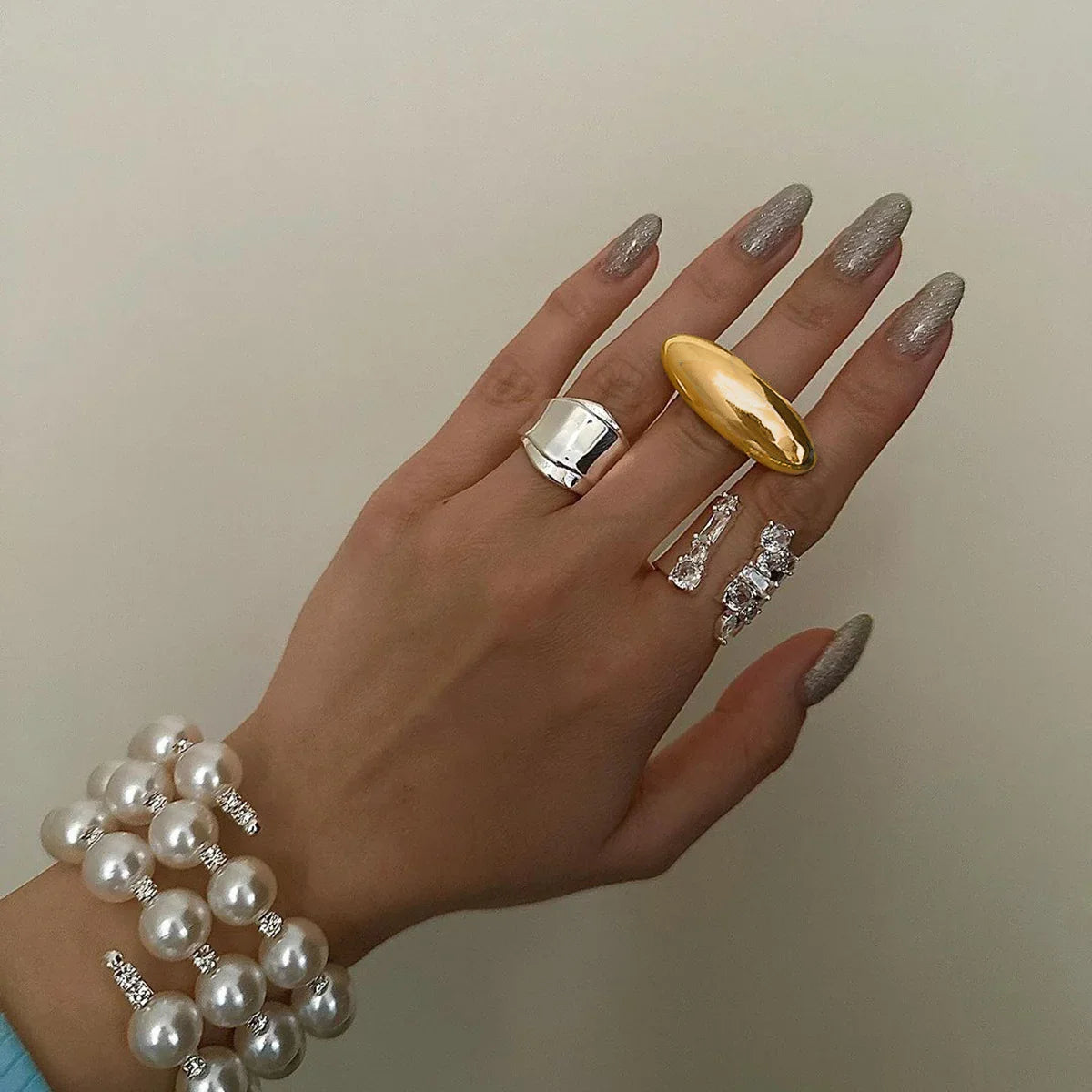 [Amore]Lenora Gold Ring