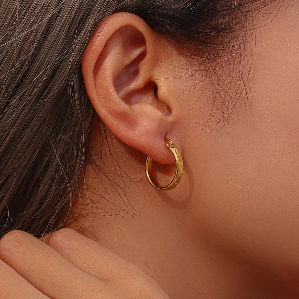 [Amore]Elanor Gold Earrings