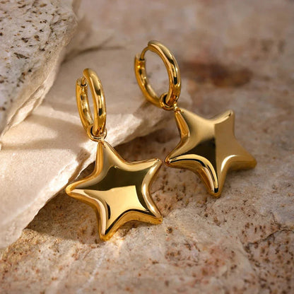 [Amore]Xenia Gold Earrings