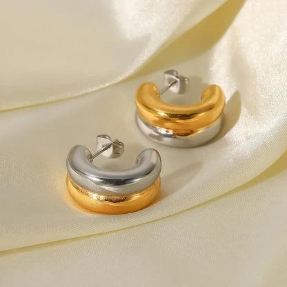 [Amore]Henrietta Gold Earrings