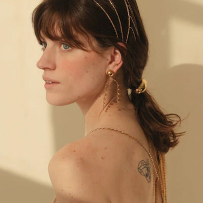 [Amore]Amabel Gold Earrings