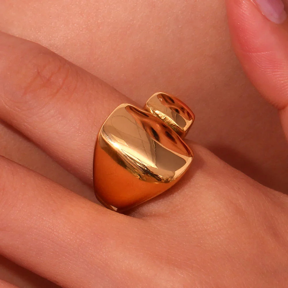 [Amore]Janine Gold Ring