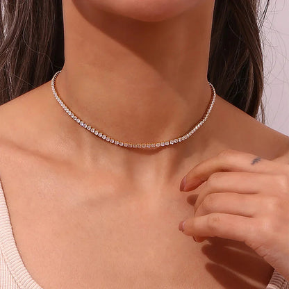 [Amore]Isolde Diamond Tennis Necklace