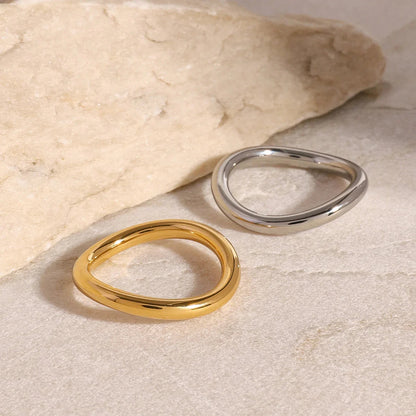 [Amore]Miley Gold & Silver Layered Rings