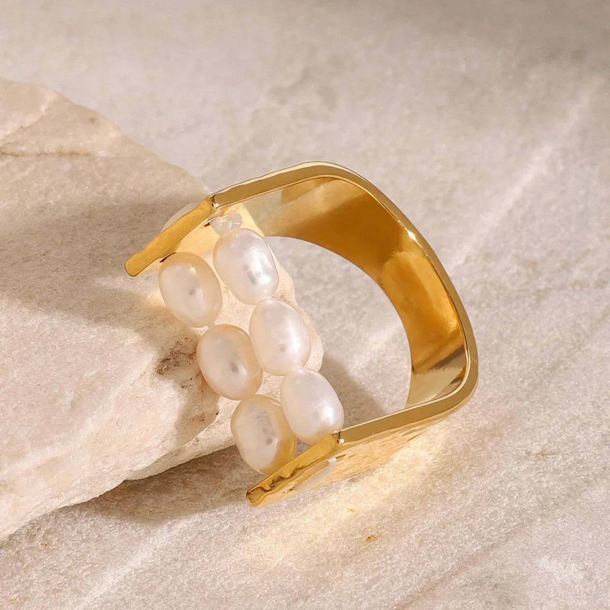 [Amore]Elliana Pearl Ring