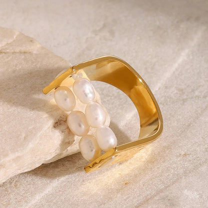 [Amore]Elliana Pearl Ring
