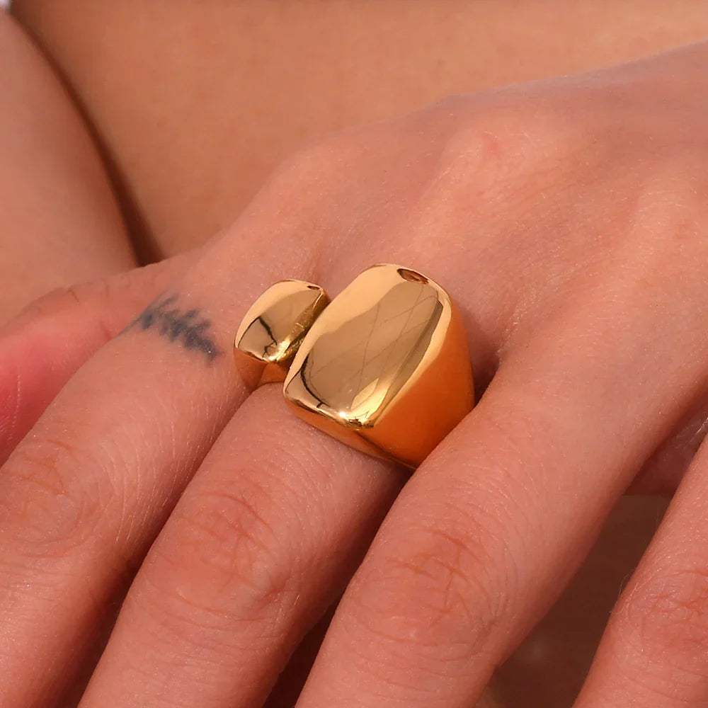 [Amore]Janine Gold Ring