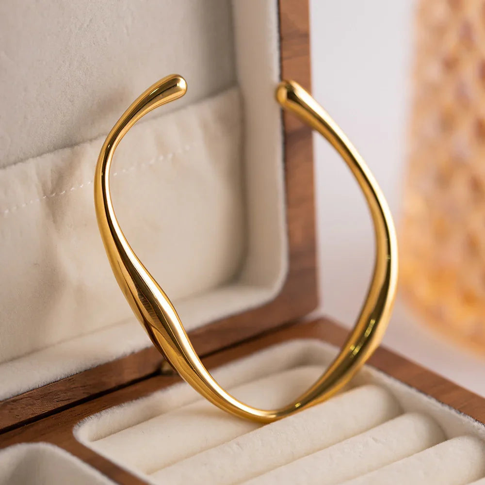 [Amore]Tiffany Gold Bangle