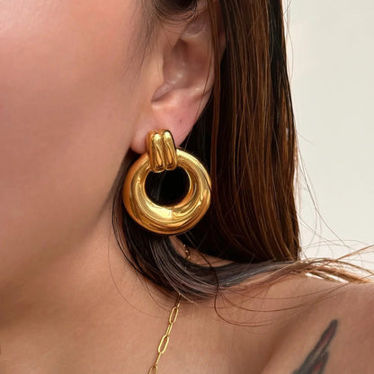 [Amore]Lynora Gold Earrings