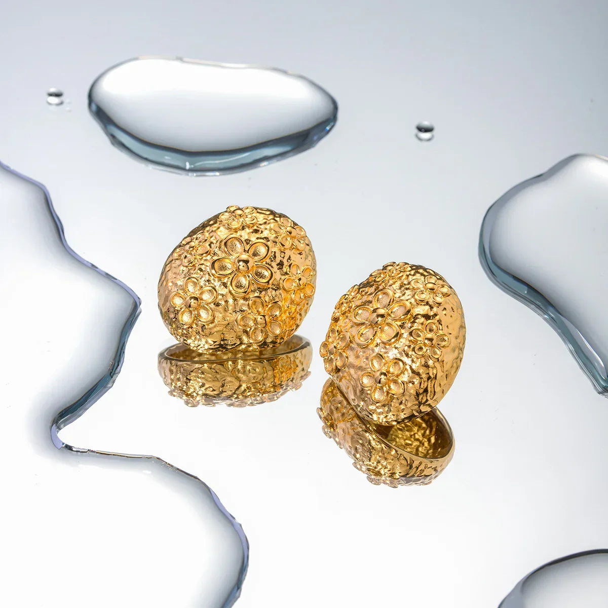 [Amore]Carina Gold Earrings