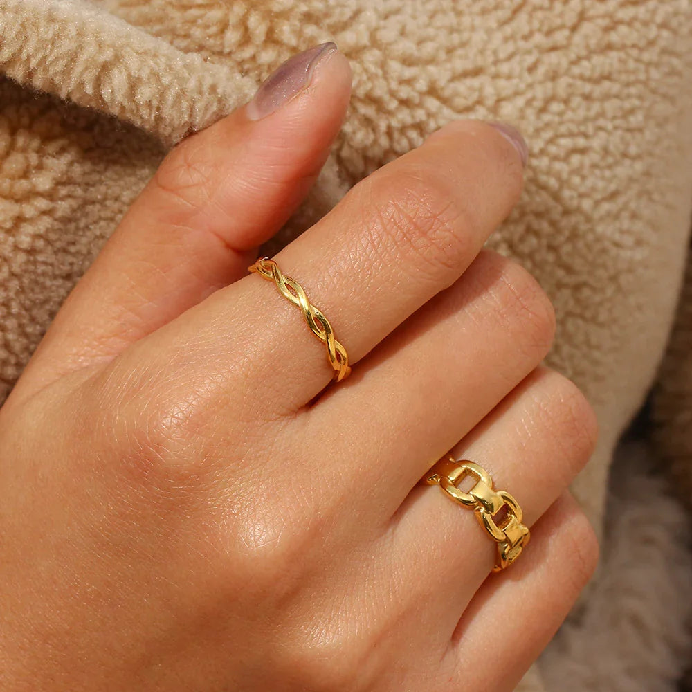[Amore]Keira Gold Ring