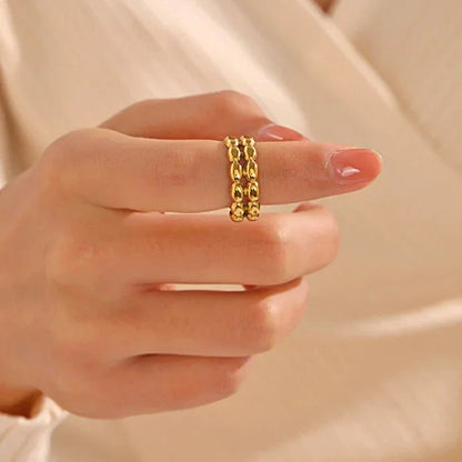 [Amore]Maggie Gold Ring