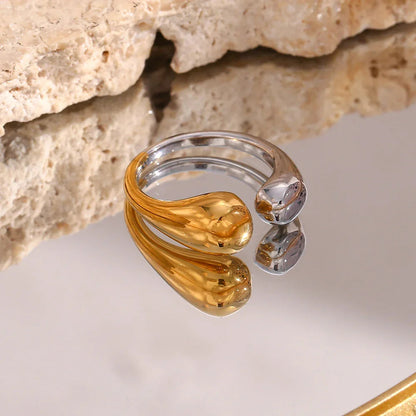[Amore]Seren Two Tone Gold Ring