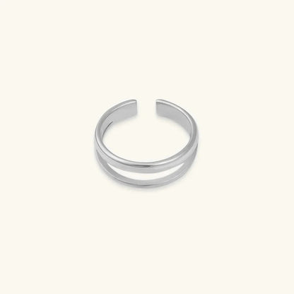 [Amore]Olivia Layered Gold Ring