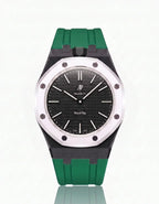 Silicone Strap & Case Royal Pop Ocho Negro(Customize  Colors)