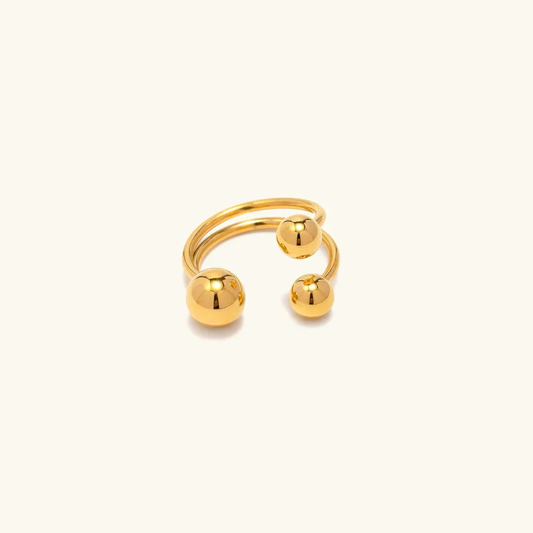 [Amore]Pluto's Orbit Gold Ring
