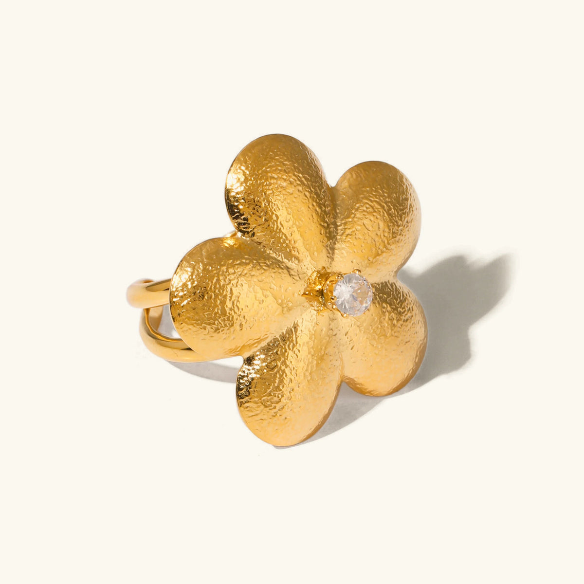 [Amore]Flora Gold Petal Ring