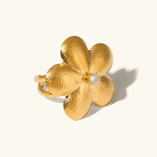 [Amore]Flora Gold Petal Ring
