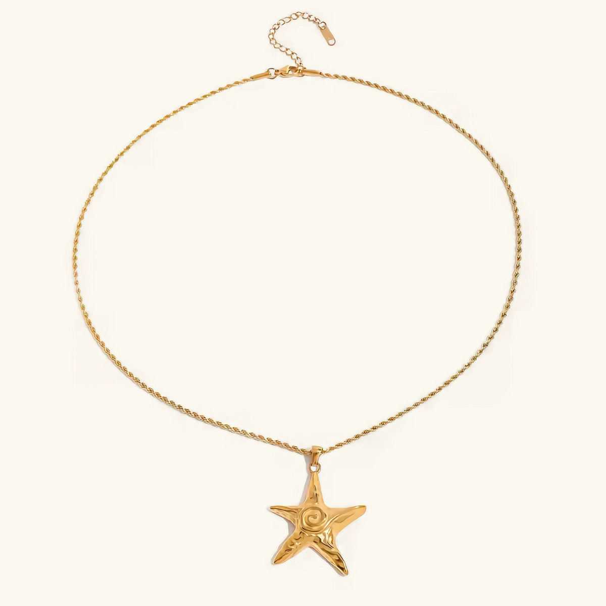 [Amore]Tammy Gold Starfish Necklace