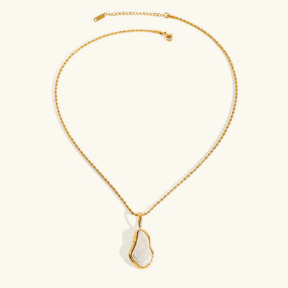 [Amore]Marjorie Freshwater Pearl Necklace