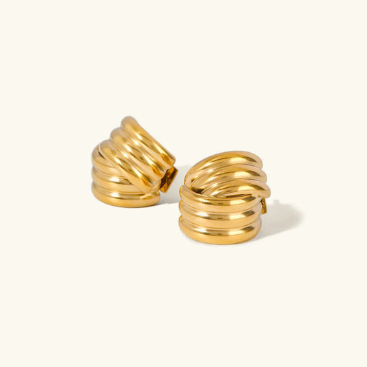 [Amore]Avalon Gold Earrings