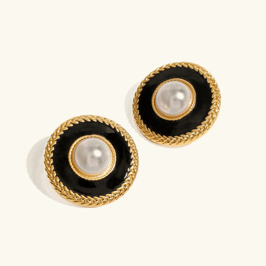 [Amore]Haven Pearl Earrings