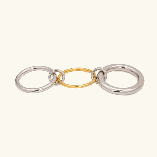 [Amore]Canaria Stacked Ring