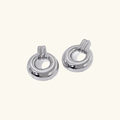 [Amore]Lillian Silver Earrings
