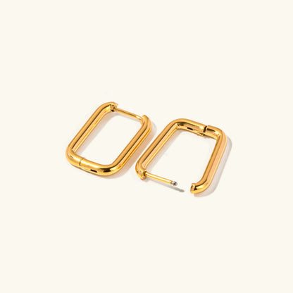 [Amore]Ambrielle Gold U Hoops