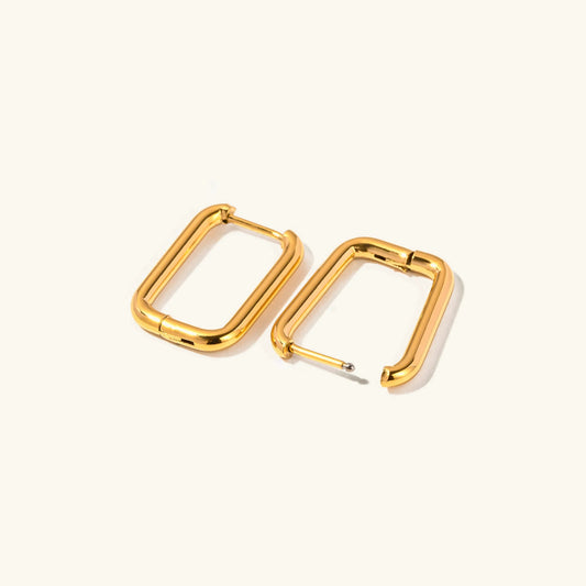 [Amore]Ambrielle Gold U Hoops