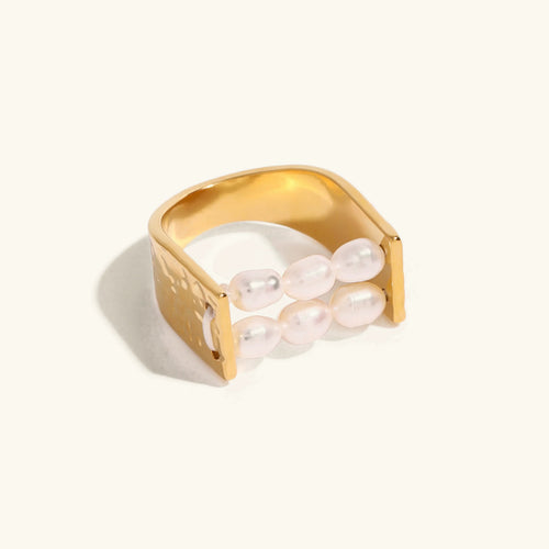[Amore]Elliana Pearl Ring