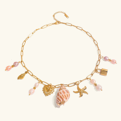 [Amore]Pacific Freshwater Pearl Necklace