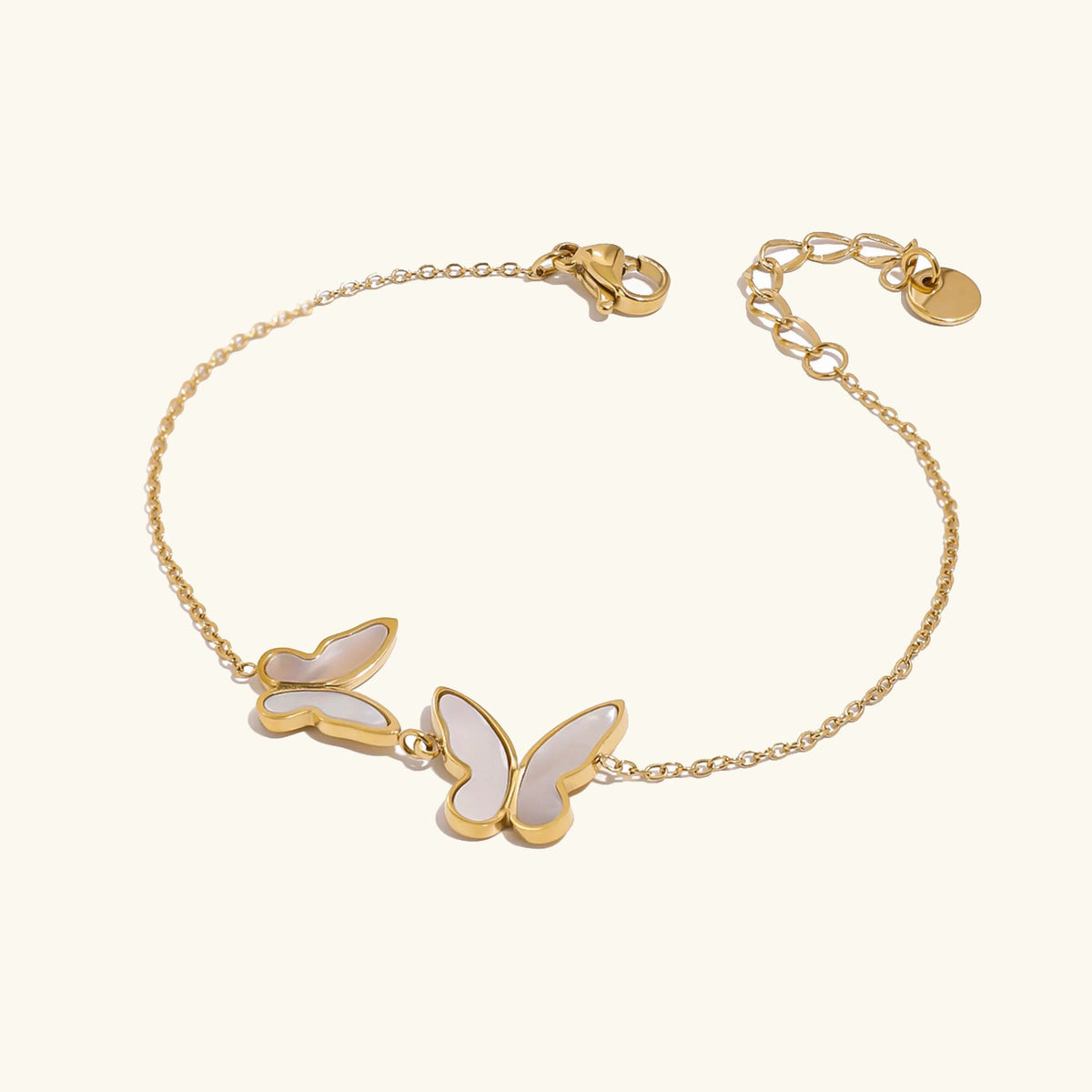 [Amore]Blaire Butterfly Pearl Bracelet