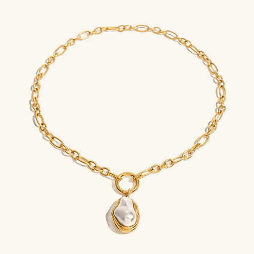 [Amore]Shelby Mother Of Pearl Pendant