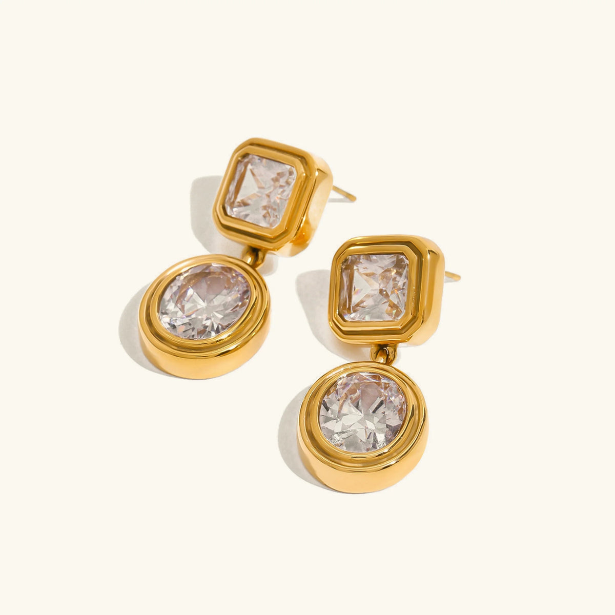 [Amore]Amanda Diamond Earrings