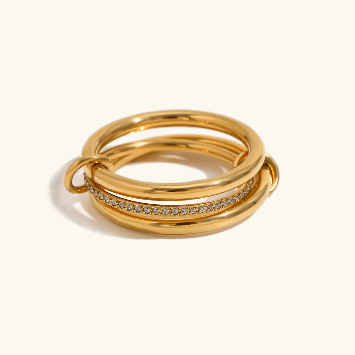 [Amore]Dara Diamond Ring Stack