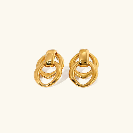 [Amore]Zoey Gold Earrings