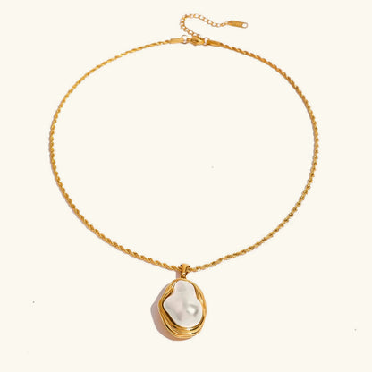 [Amore]Carly Mother Of Pearl Pendant