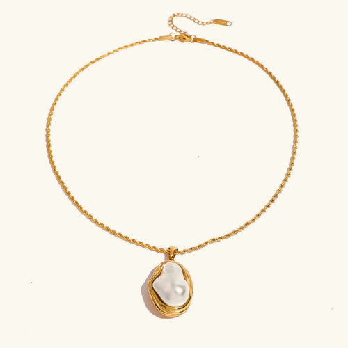 [Amore]Carly Mother Of Pearl Pendant