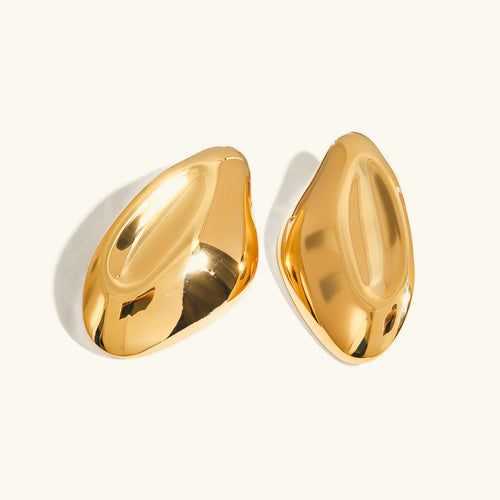 [Amore]Zinnia Gold Earrings