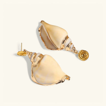 [Amore]Sabrina Seashell Earrings