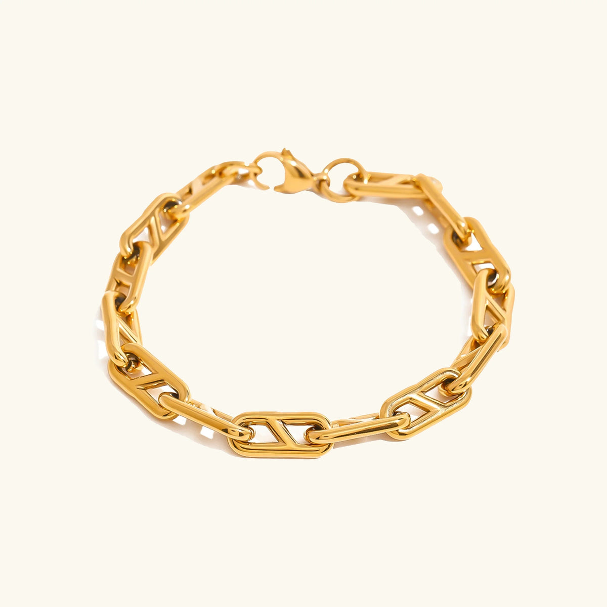[Amore]Melissa Gold Chain Bracelet