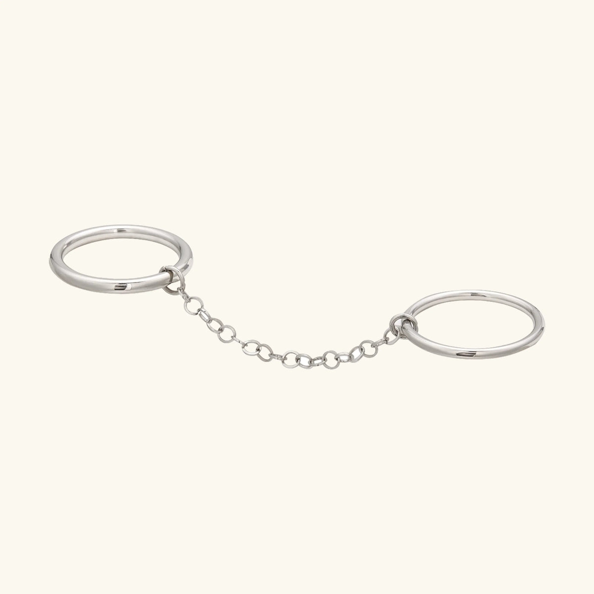[Amore]Bridget Chain Stacked Ring
